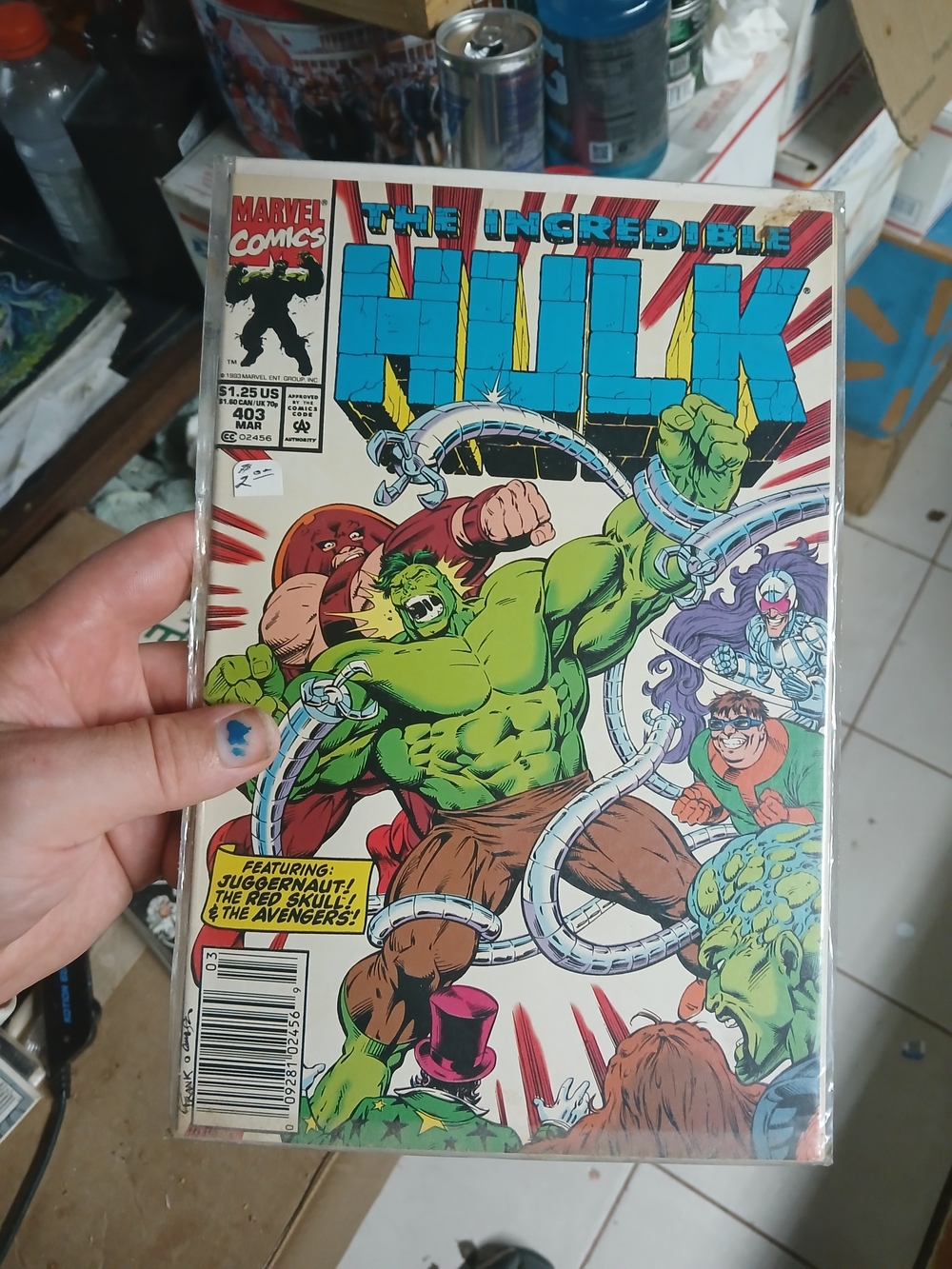 The Incredible Hulk #403, Marvel Comics March